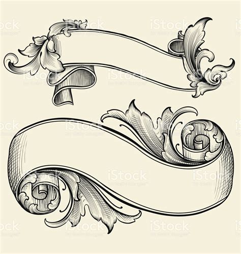 scroll banner tattoo designs